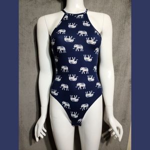 Day G elephant blue Bodysuit